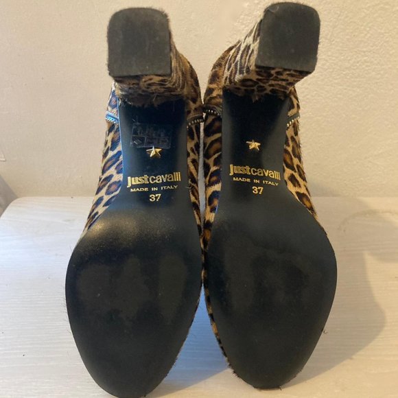 Leopard Print Boots Cavalli - Picture 7 of 9